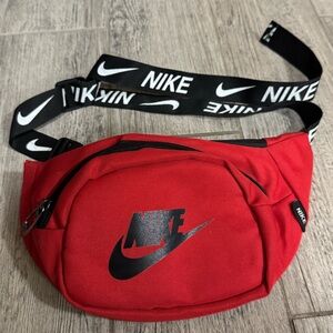 Nike Bold Red Belt Bag